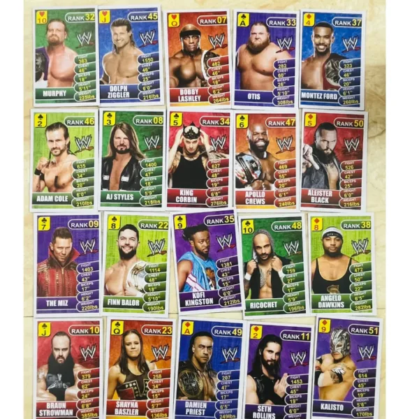 WWE CARDS