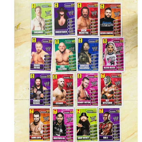 WWE CARDS