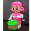 Girl Toy with drums and dancing / 90s kids toy
