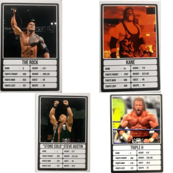 WWE TRUMP CARDS