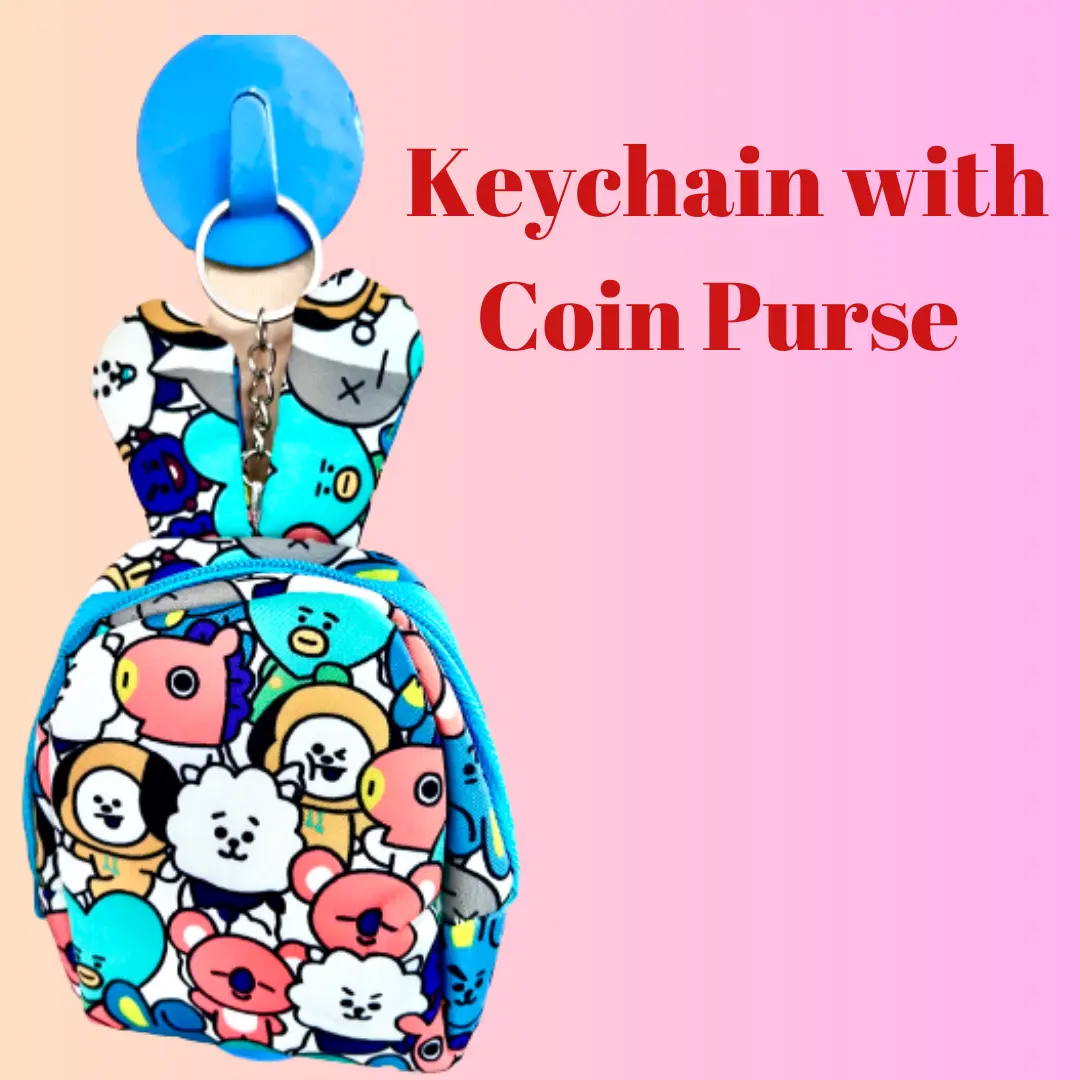 Keychain with Purse 1