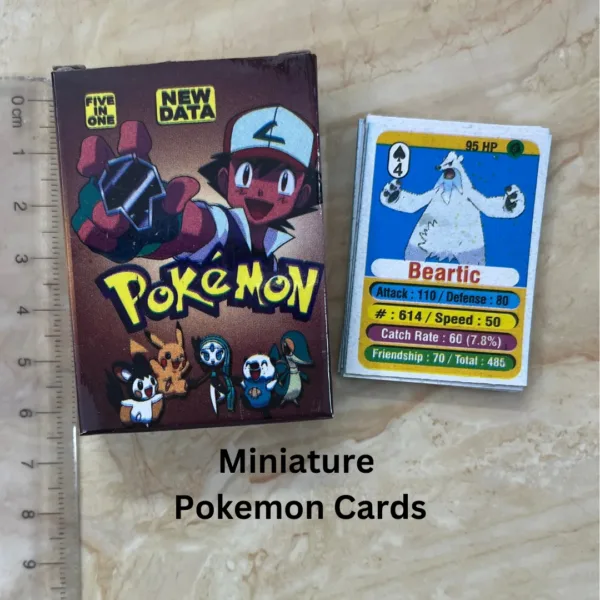 Pokemon cards Miniature