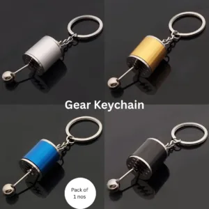Car Gear Keychain (Metal )