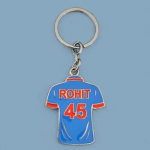 Rohit Sharma Blue jersey Keychain