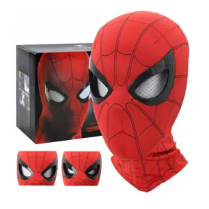 Spiderman Mask with Blinking Eyes (Manual jaw operation)