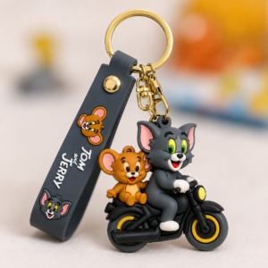 Tom and Jerry keychain