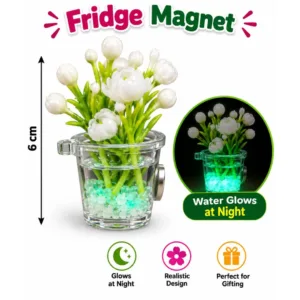 FLOWER POT  MAGNET