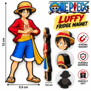 luffy fridge magnet